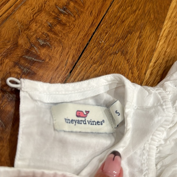 Vineyard vines girls dress white small - Picture 2 of 3
